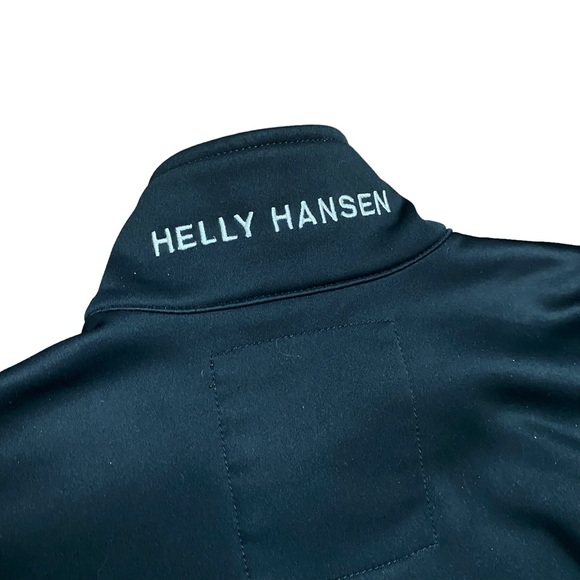 Helly Hansen Verglas Windpro Fleece Jacket Mens L Black Midlayer Hike Ski Norway - Picture 6 of 10